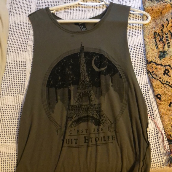 Paris Cut off Tank - Picture 1 of 1
